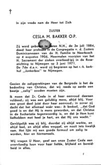 Bakker, Cesla M. - 1884 (1)